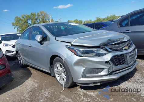 2016 Chevrolet Cruze Lt Auto из США, поврежденный, VIN 1G1BE5SM2G7253189